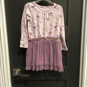 EGG New York girls purple dress